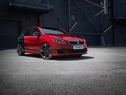 Peugeot 308 GTI compact car car Peugeot vehicle Peugeot 308 HD Desktop Wallpaper | Background Image