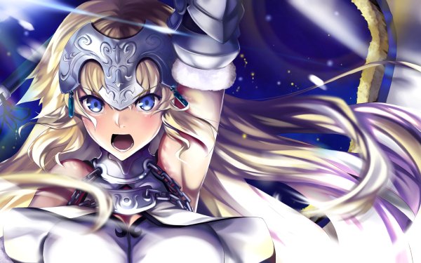 Anime Fate/Grand Order Fate Series Jeanne d'Arc Ruler Fondo de pantalla HD | Fondo de Escritorio