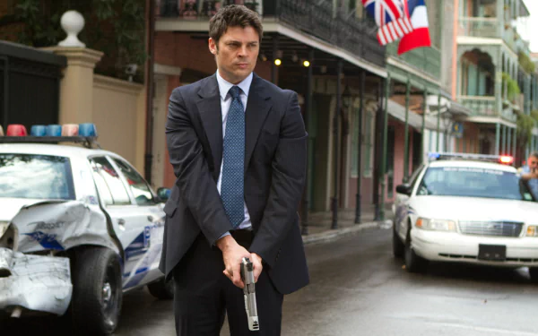 Karl Urban William Cooper movie red HD Desktop Wallpaper | Background Image