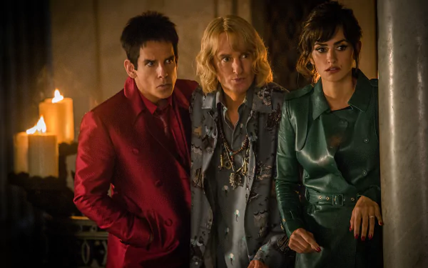 Penelope Cruz Valentina Valencia Hansel (Zoolander) Owen Wilson Ben Stiller Derek Zoolander movie Zoolander 2 HD Desktop Wallpaper | Background Image