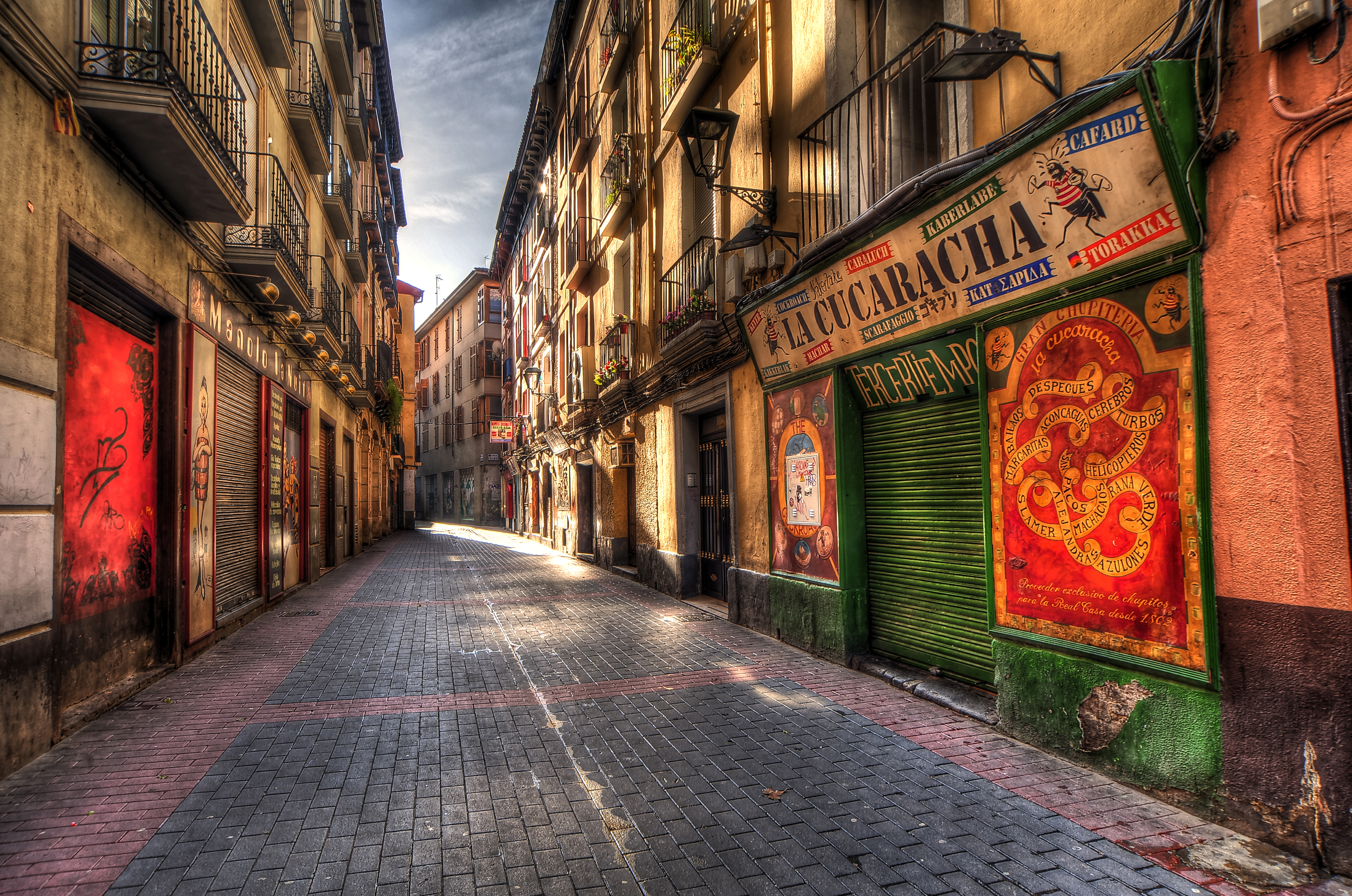 Side Street in Spain