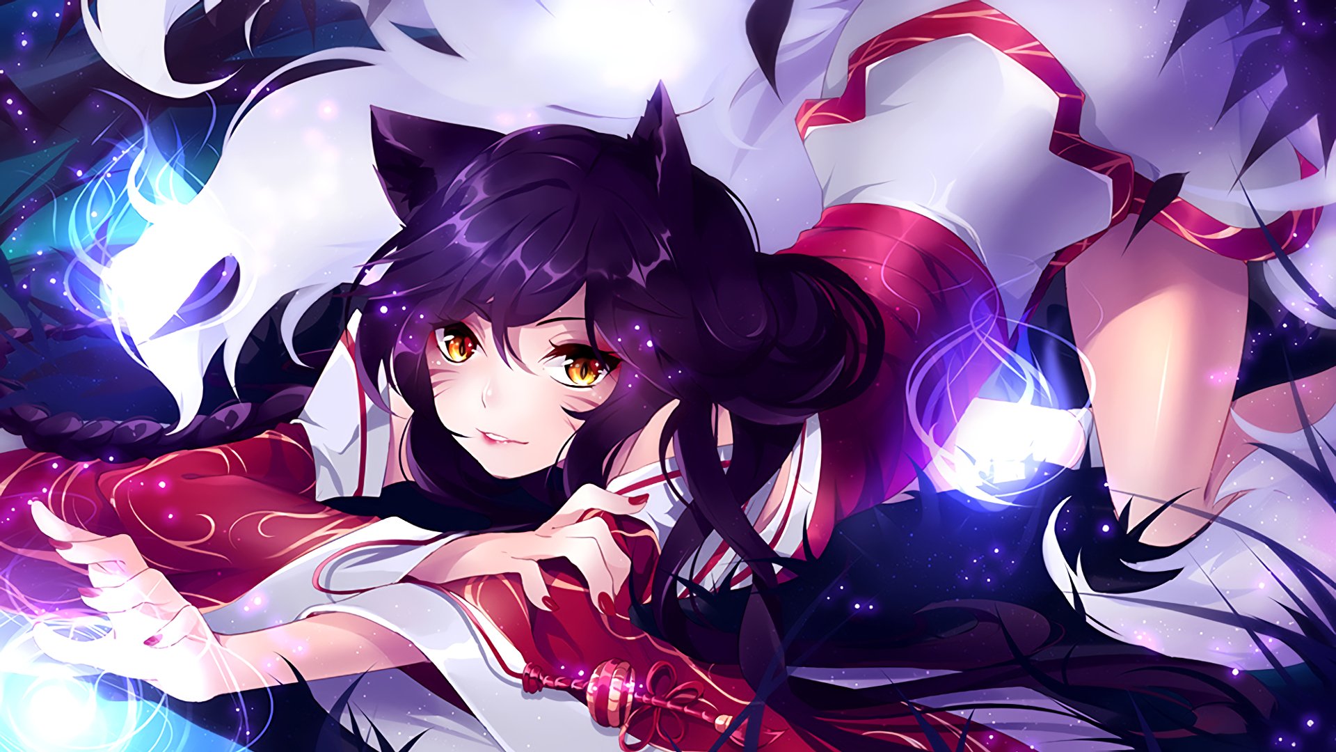 Ahri league of legends обои на телефон