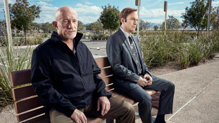Mike Ehrmantraut Jonathan Banks Jimmy McGill Bob Odenkirk TV Show Better Call Saul HD Desktop Wallpaper | Background Image