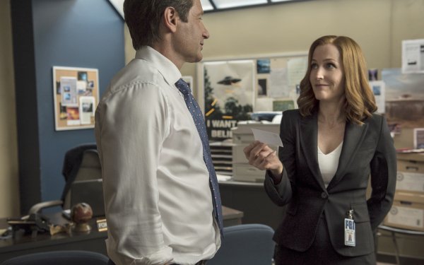 TV Show The X-Files Fox Mulder David Duchovny Dana Scully Gillian Anderson HD Wallpaper | Background Image
