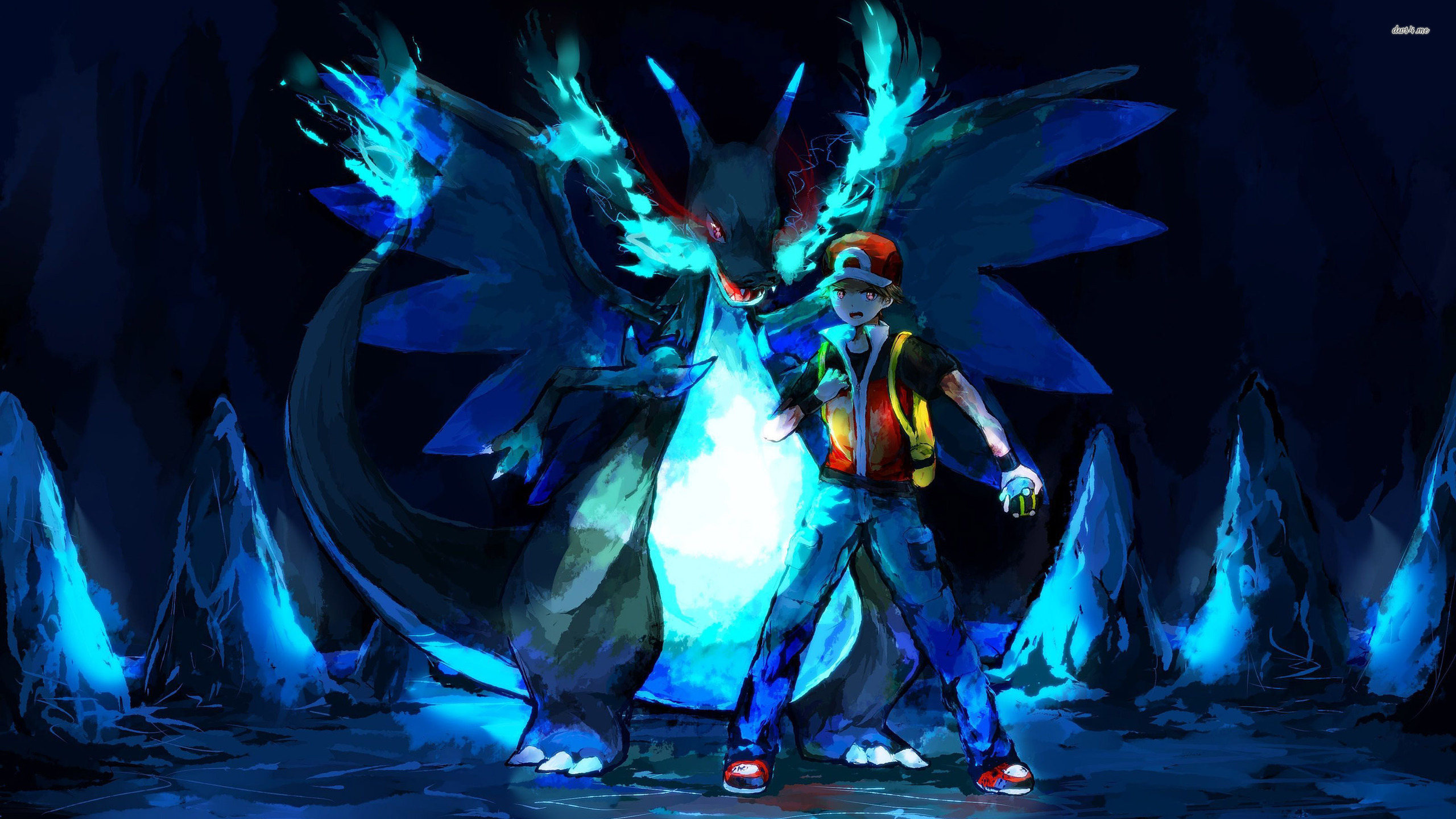 pokemon mega charizard y wallpaper