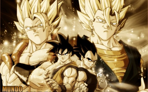 Anime Dragon Ball Z Dragon Ball Goku Vegeta Vegetto Gogeta HD Wallpaper | Background Image