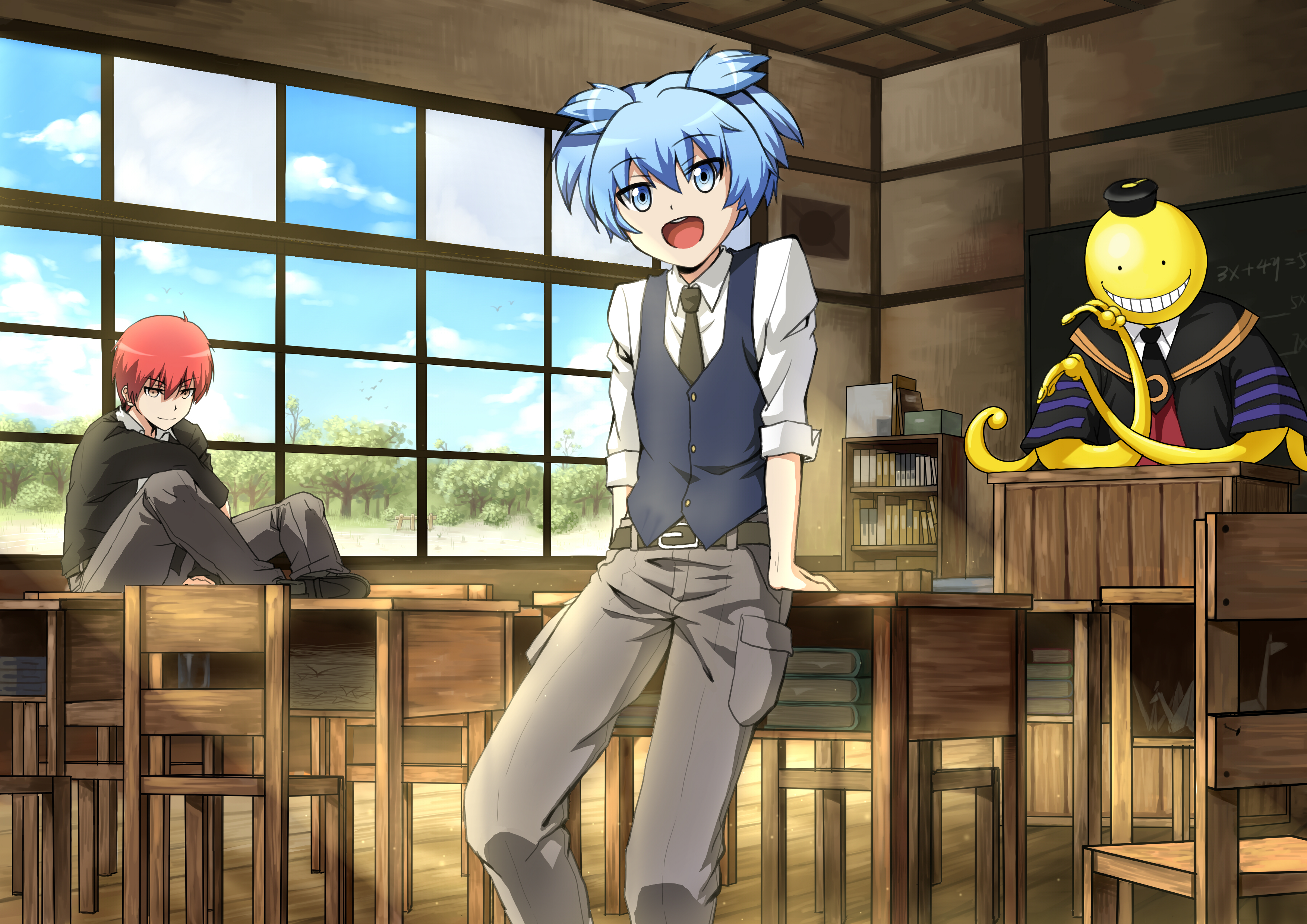 Anime Assassination Classroom HD Wallpaper by chidori suou