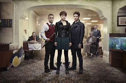 Hal Yorke Alex Millar Thomas McNair TV Show Being Human HD Desktop Wallpaper | Background Image