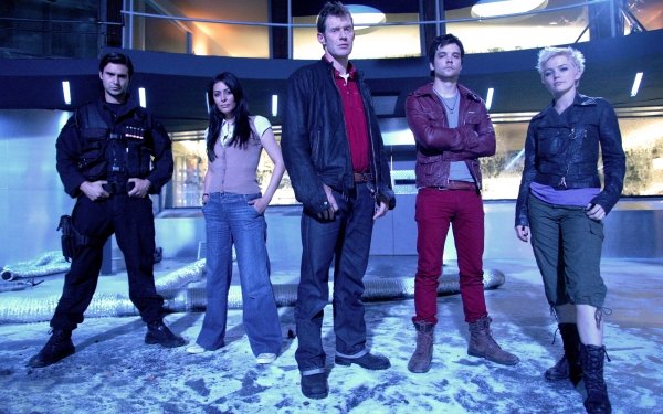 TV Show Primeval Hilary Becker Ben Mansfield Sarah Page Laila Rouass Danny Quinn Jason Flemyng Connor Temple Andrew-Lee Potts Abby Maitland Hannah Spearritt HD Wallpaper | Background Image