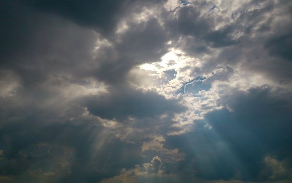 Nature Cloud Sunbeam Sky HD Wallpaper | Background Image