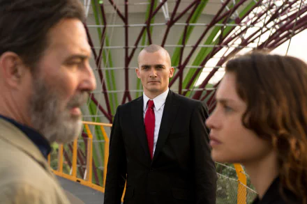 Agent 47 Rupert Friend Katia (Hitman: Agent 47) Hannah Ware Dr. Litvenko Ciarán Hinds movie Hitman: Agent 47 HD Desktop Wallpaper | Background Image