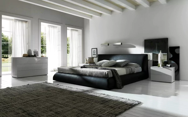 cushion bedroom bed man made room HD Desktop Wallpaper | Background Image