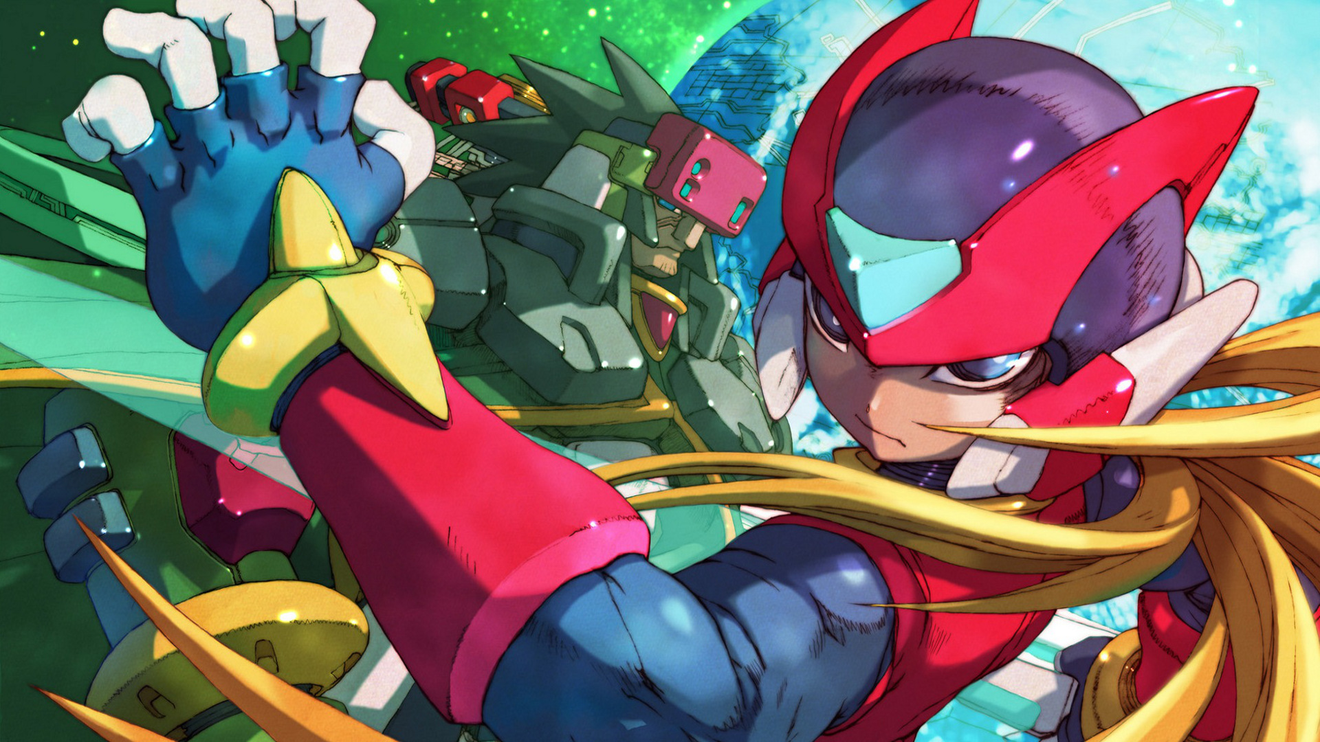 Video Game Mega Man Zero 4 HD Wallpaper | Background Image