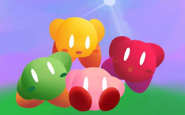 video game Kirby & the Amazing Mirror HD Desktop Wallpaper | Background Image