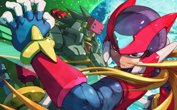 Zero (Mega Man) video game Mega Man Zero 4 HD Desktop Wallpaper | Background Image