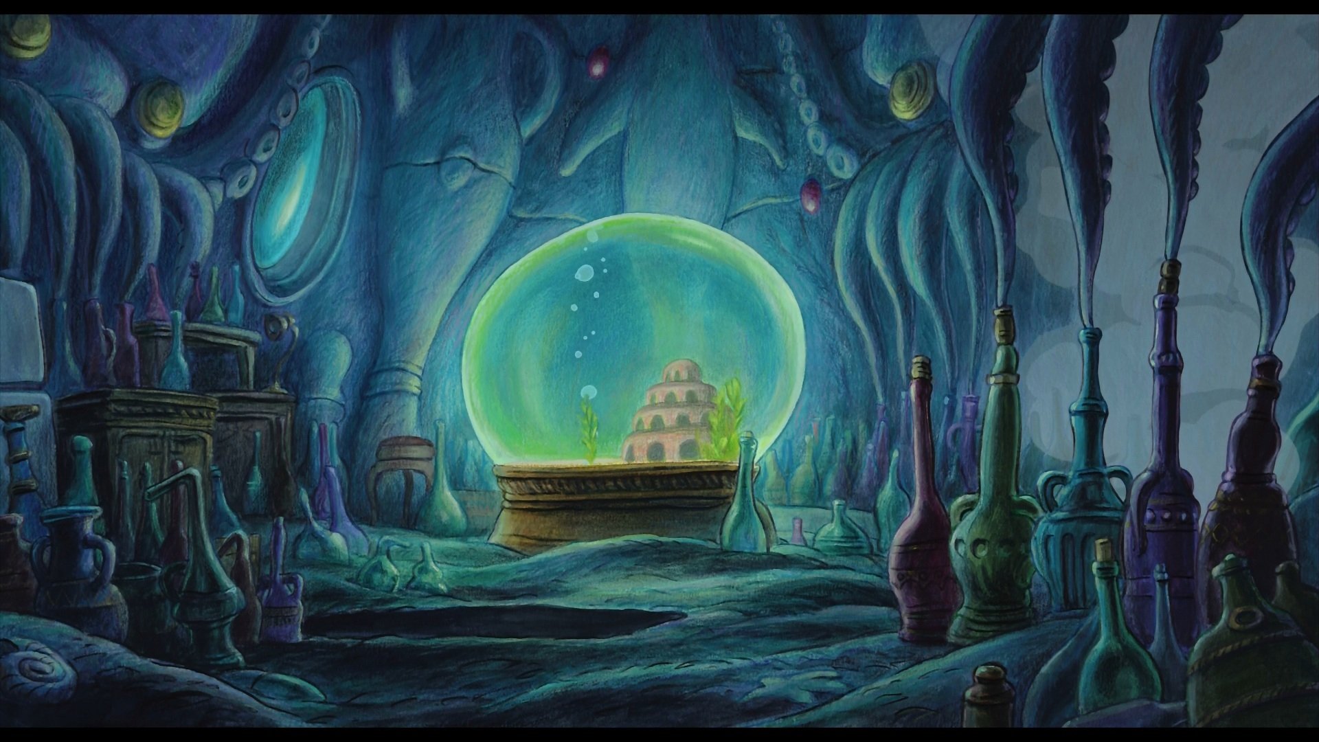Download Anime Ponyo HD Wallpaper | 1920x1080 | Wallpaper Abyss