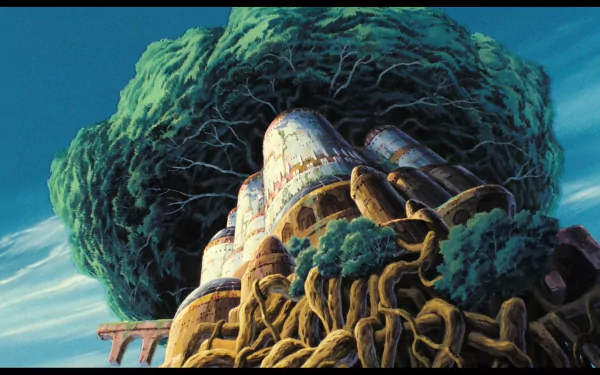 Anime Laputa: Castle in the Sky Studio Ghibli HD Desktop Wallpaper | Background Image
