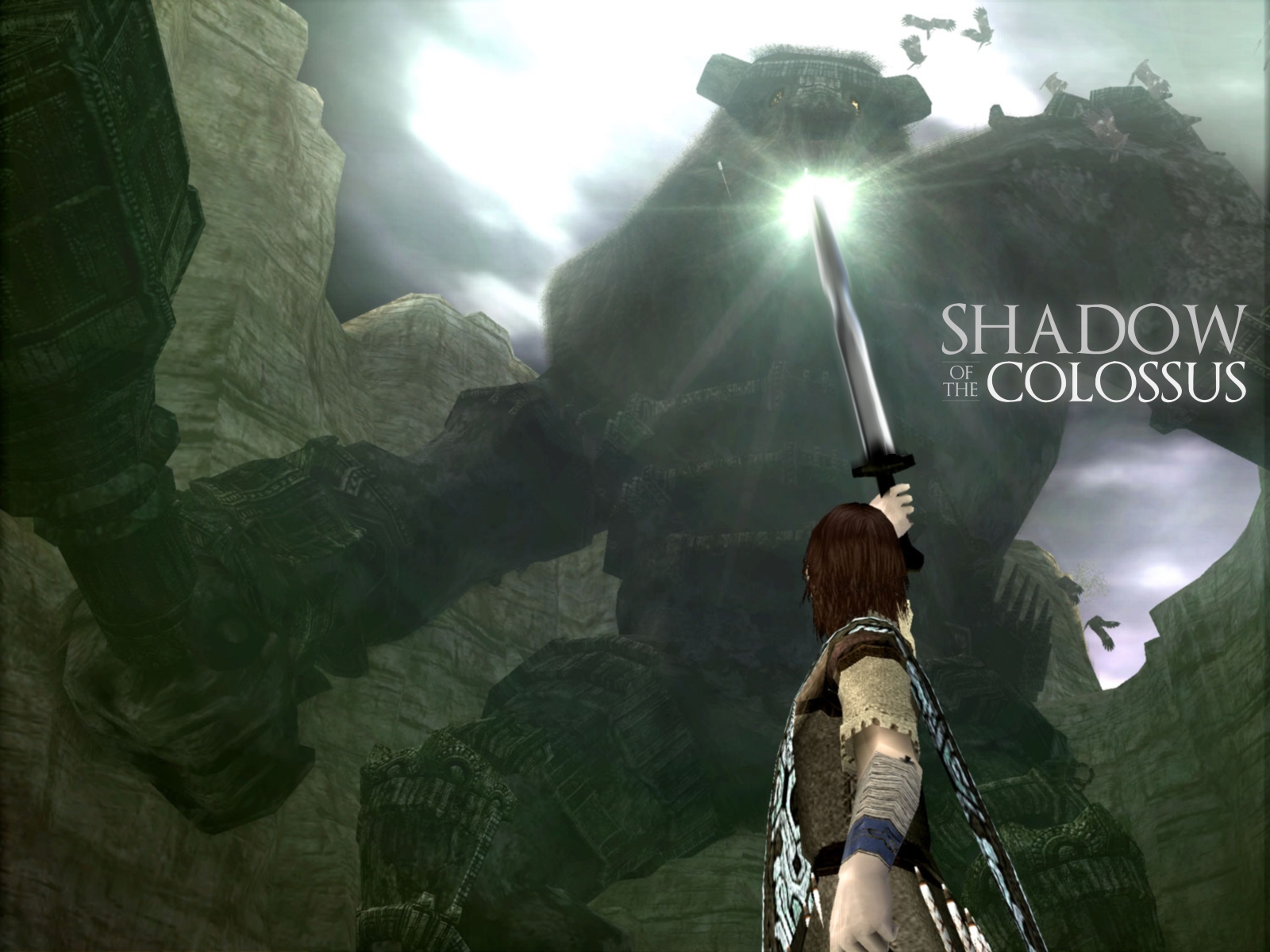 shadow of the colossus 3rd boss wallpaper Desktop by empessah on