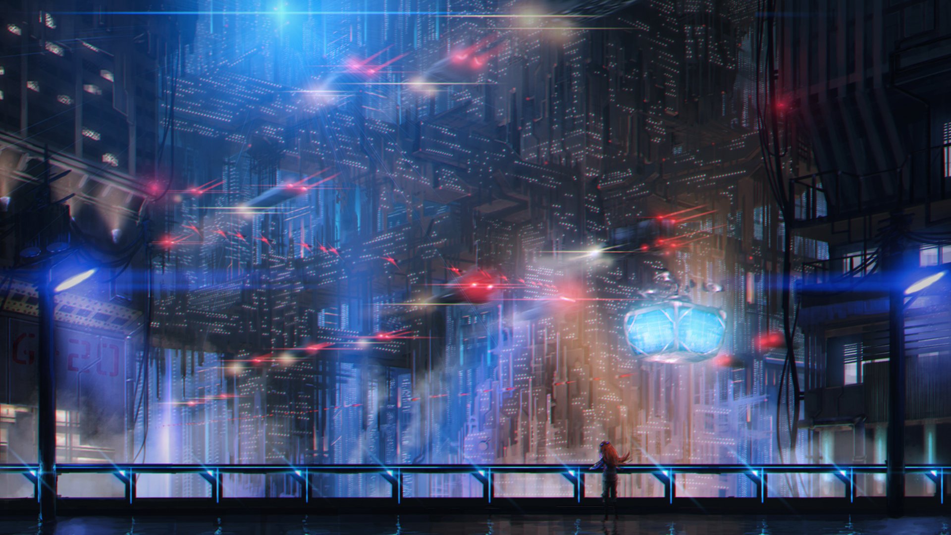 Cyberpunk Full HD Wallpaper and Background  1920x1080 