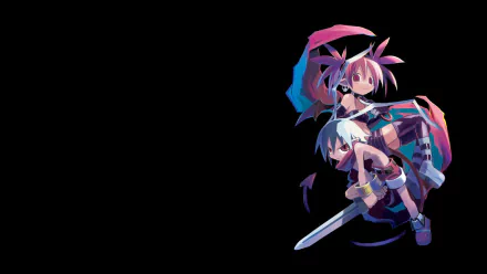 Etna (Disgaea) Laharl (Disgaea) video game Disgaea HD Desktop Wallpaper | Background Image