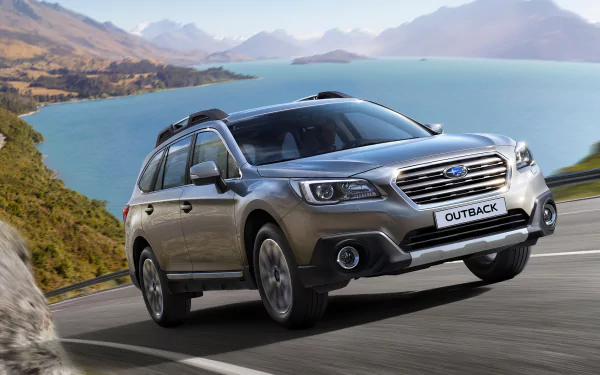 silver car car SUV Subaru vehicle Subaru Outback HD Desktop Wallpaper | Background Image