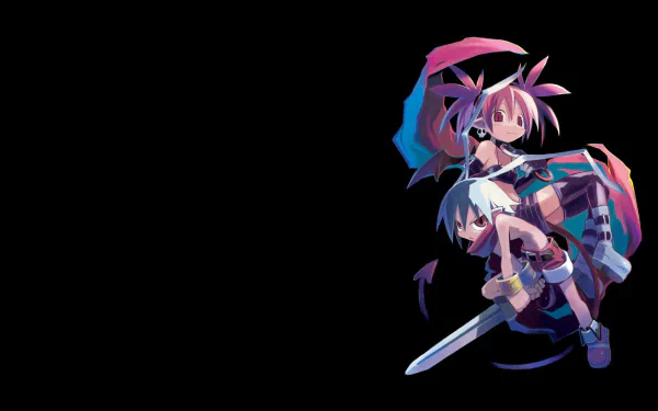 Etna (Disgaea) Laharl (Disgaea) video game Disgaea HD Desktop Wallpaper | Background Image