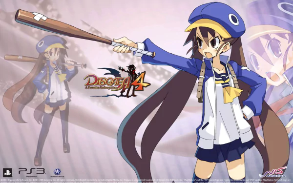 Fuka Kazamatsuri video game Disgaea 4: A Promise Unforgotten HD Desktop Wallpaper | Background Image