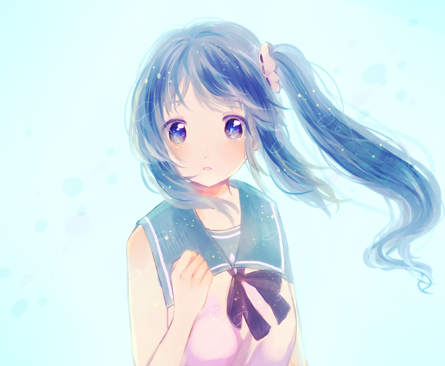 Anime Nagi no Asukara 4k Ultra HD Wallpaper by Greenmapple17