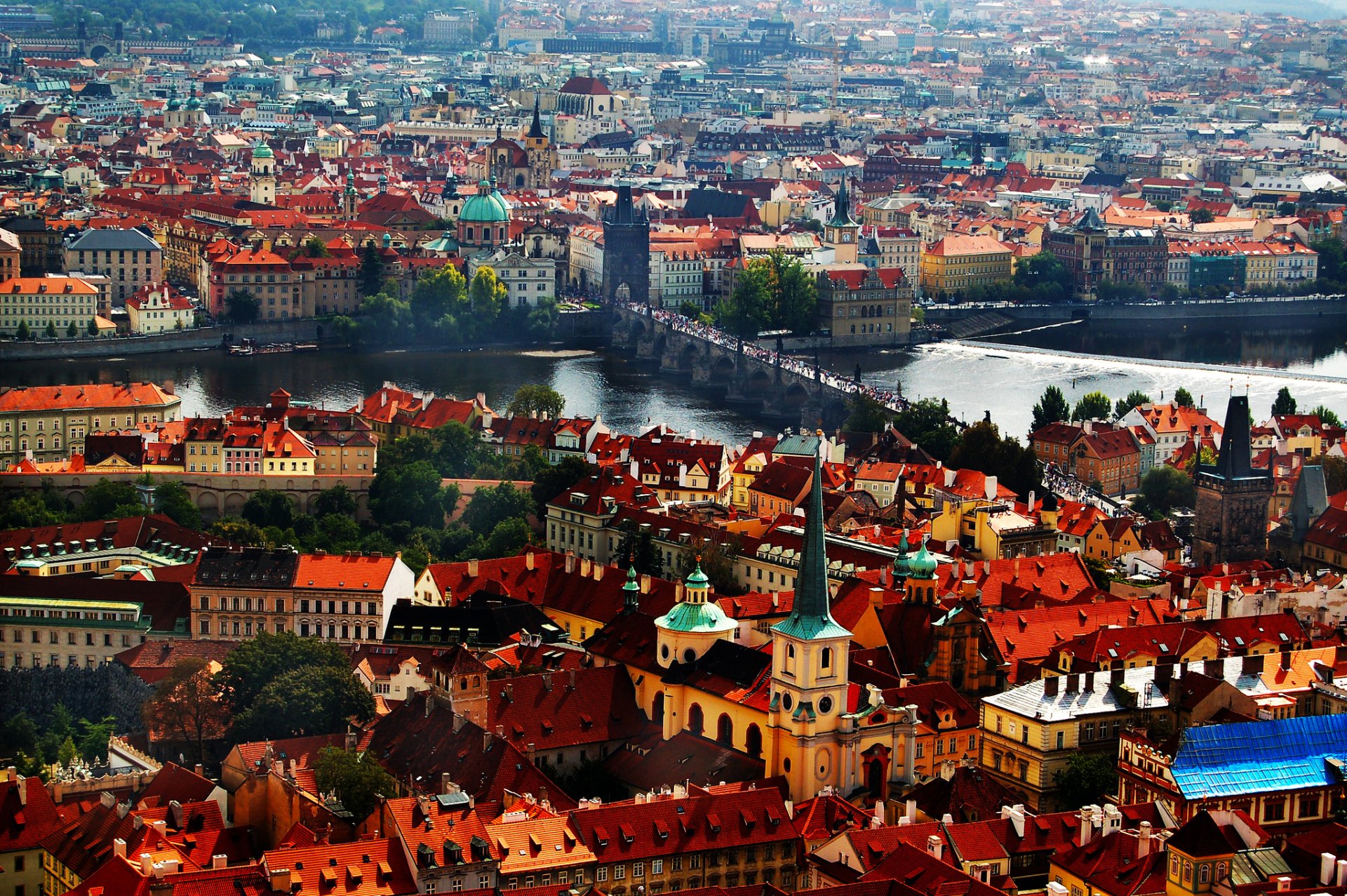 Prague s Charles Bridge Stunning Cityscape Of The Czech Capital In HD 
