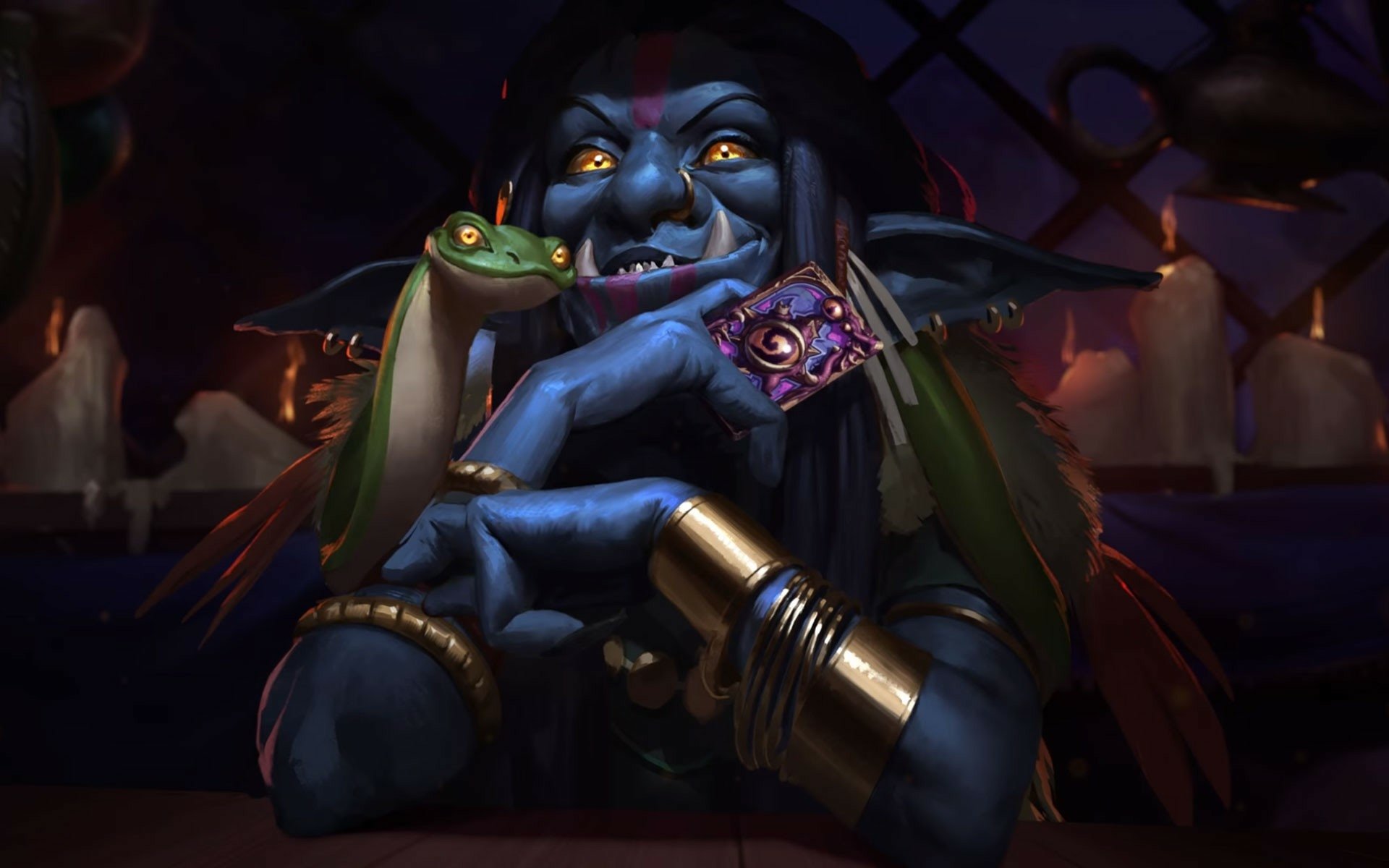 Download Whispers Of The Old Gods Video Game Hearthstone: Heroes Of Warcraft HD Wallpaper