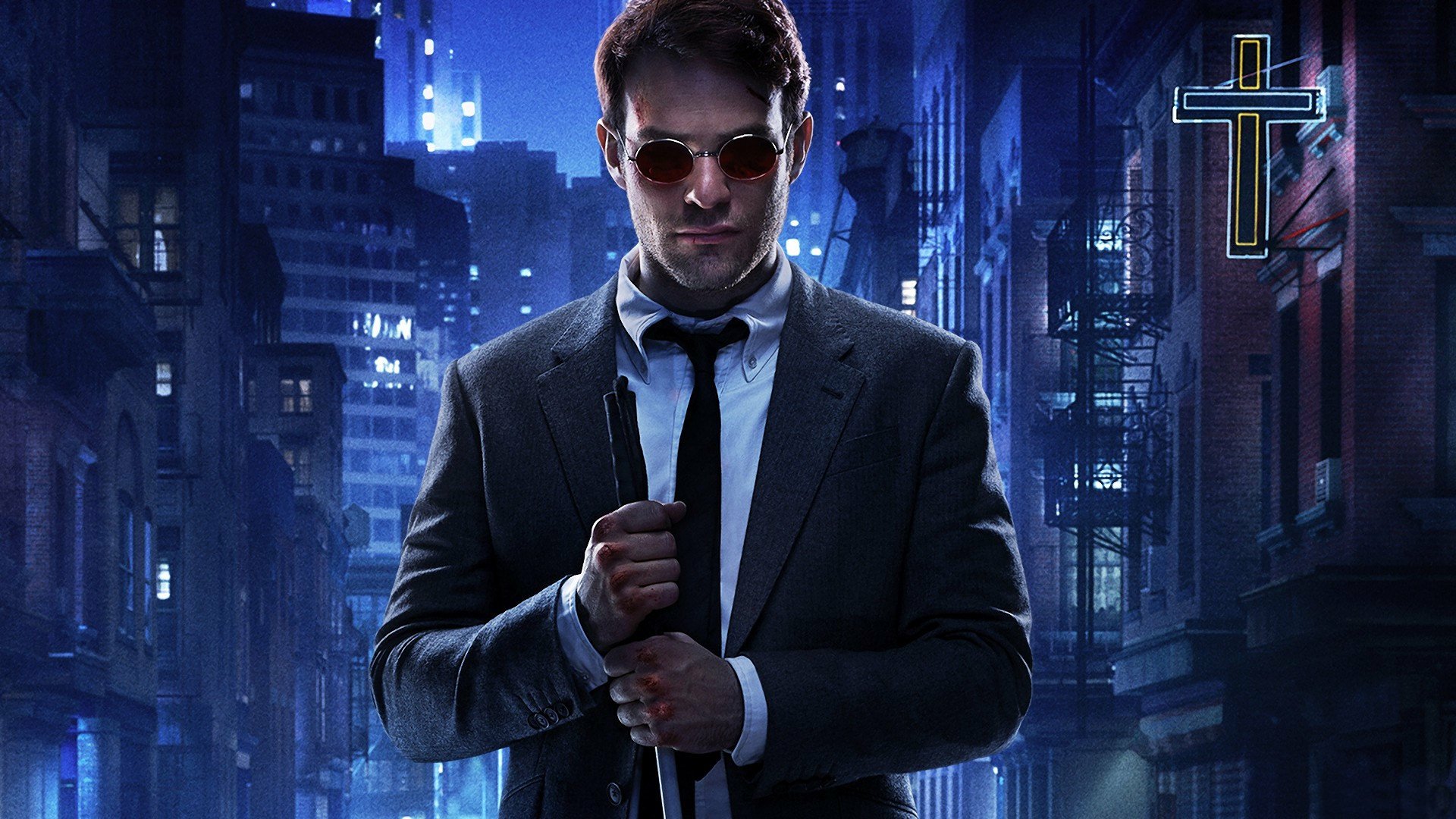 Download Charlie Cox Matt Murdock TV Show Daredevil HD Wallpaper