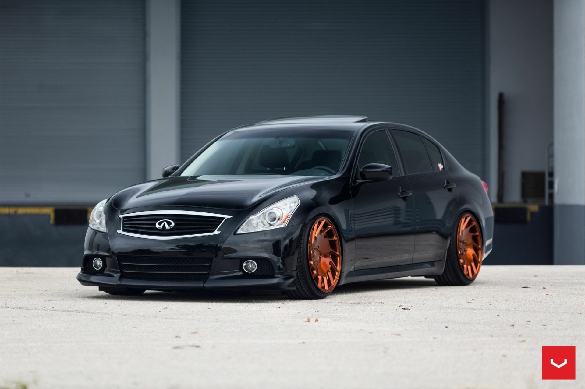 Download Black Car Infinti Vehicle Infiniti G37 HD Wallpaper