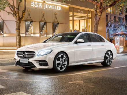 white car Mercedes-Benz vehicle Mercedes-Benz E-Class HD Desktop Wallpaper | Background Image