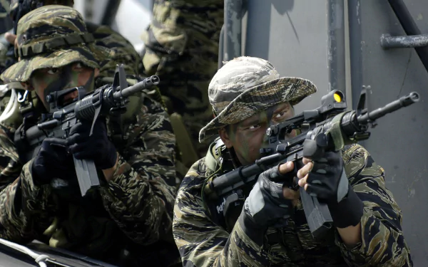 soldier rifle navy military Navy Seal HD Desktop Wallpaper | Background Image