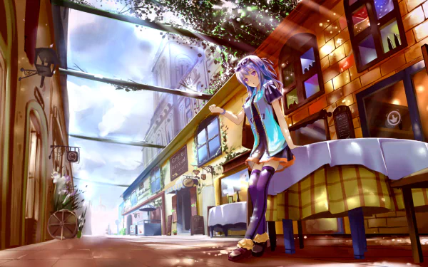sunglasses Anime Original HD Desktop Wallpaper | Background Image