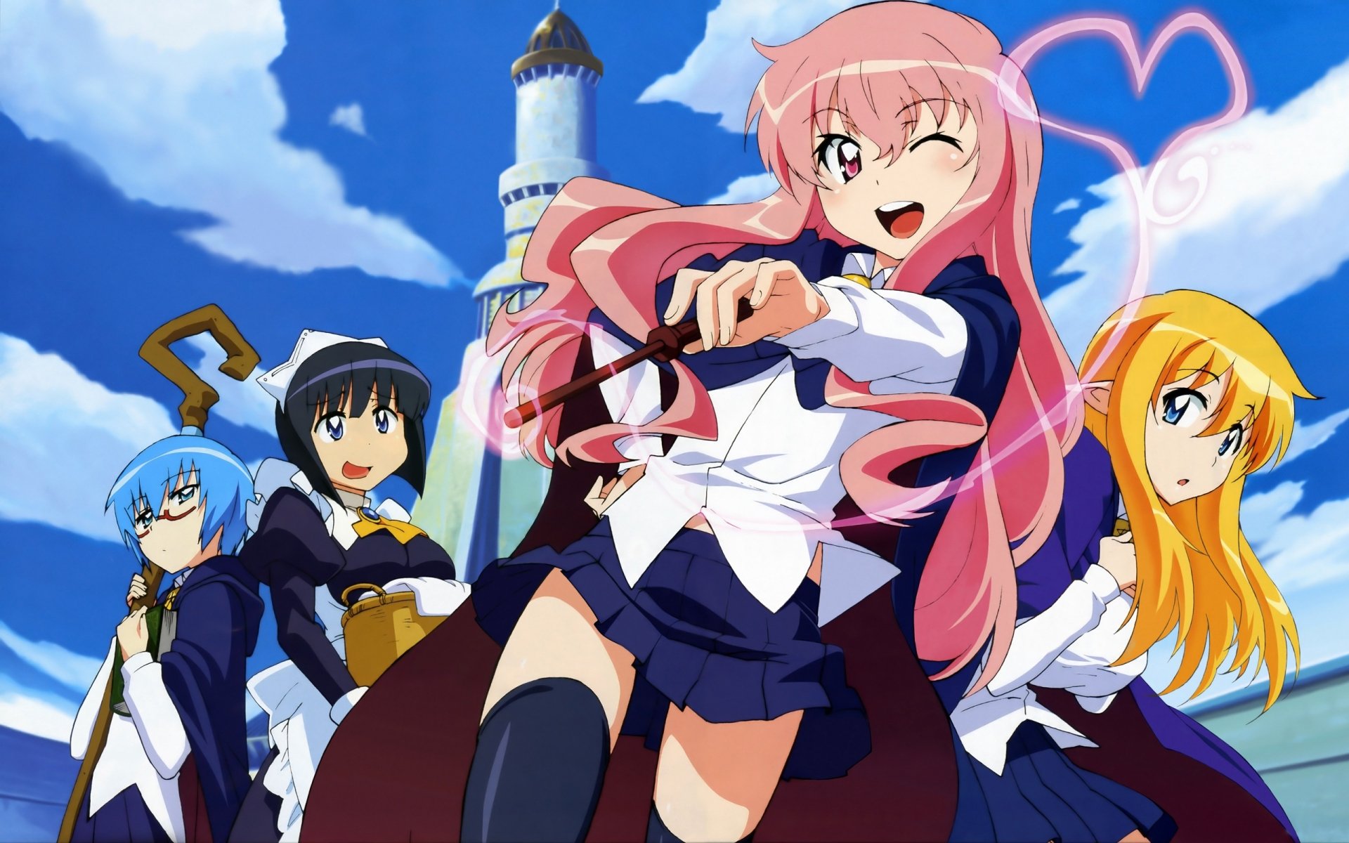 Download Tiffania Westwood Tabitha Zero No Tsukaima Siesta Zero No Tsukaima Louise Françoise 