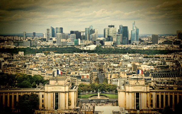 man made Paris HD Desktop Wallpaper | Background Image