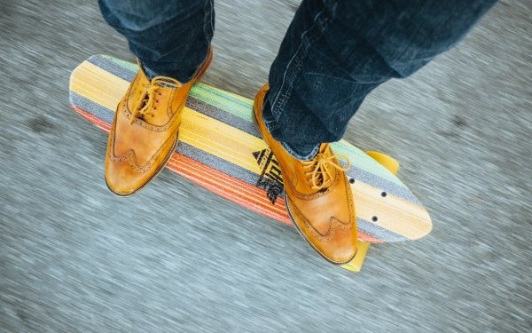 Sports Skateboarding Skateboard Shoe Jeans HD Wallpaper | Background Image