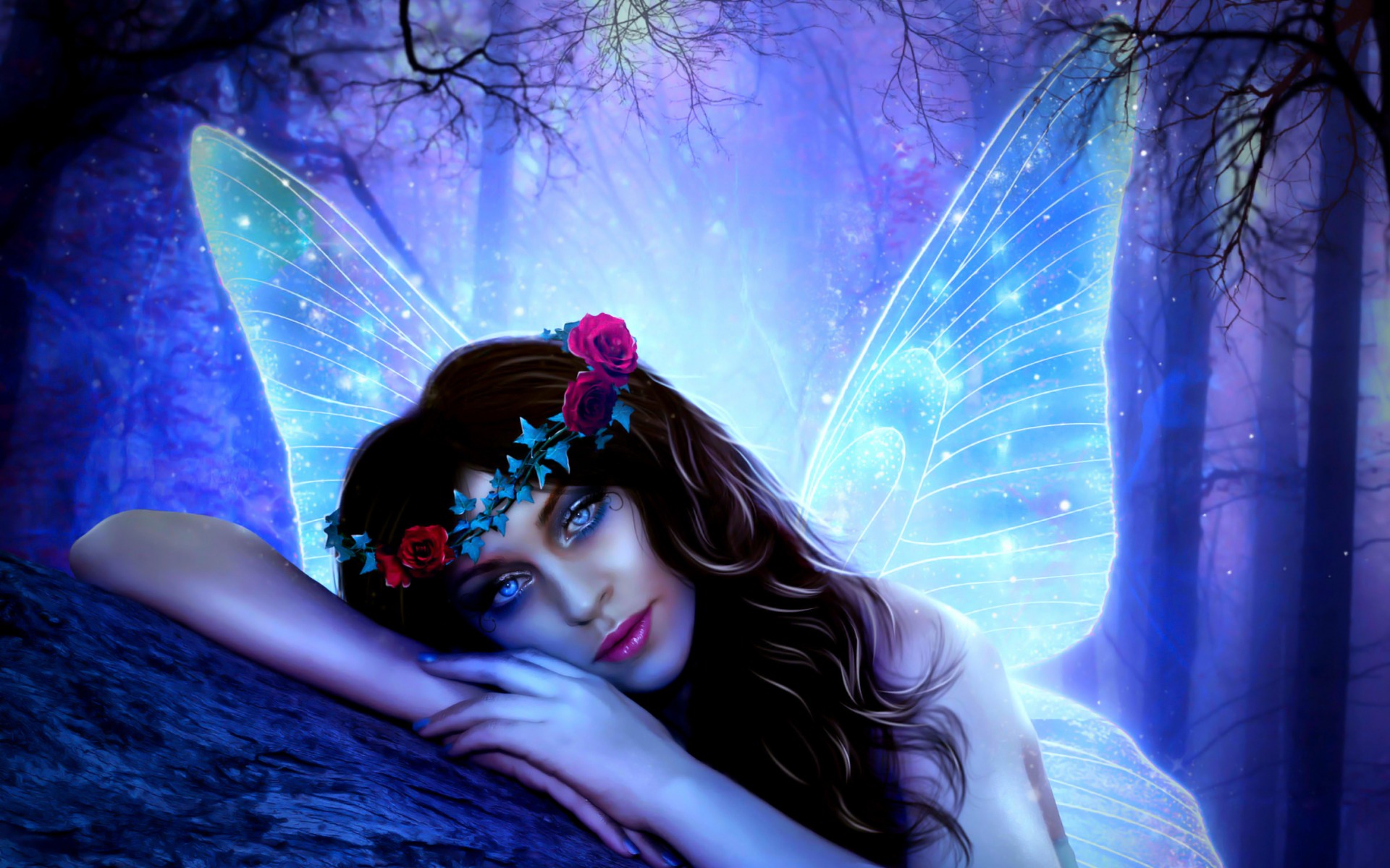 Fantasy Fairy HD Wallpaper by Bouchra Tahiri