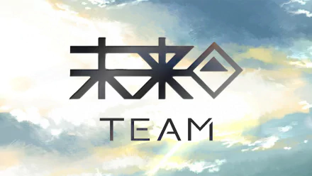 HD PC desktop wallpaper featuring Wave of the Future text in stylized Japanese and English, inspired by the video game Danganronpa.