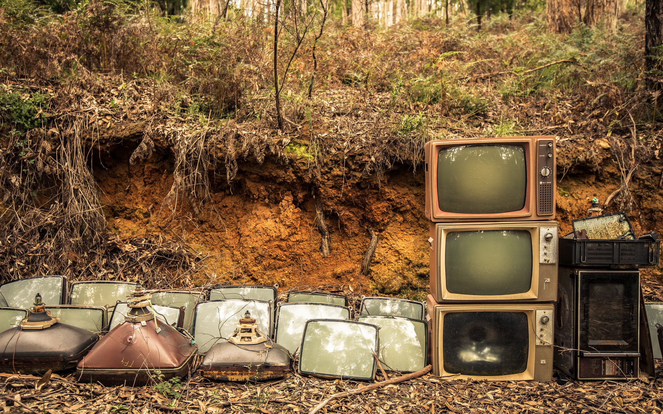Man Made Television HD Wallpaper | Background Image