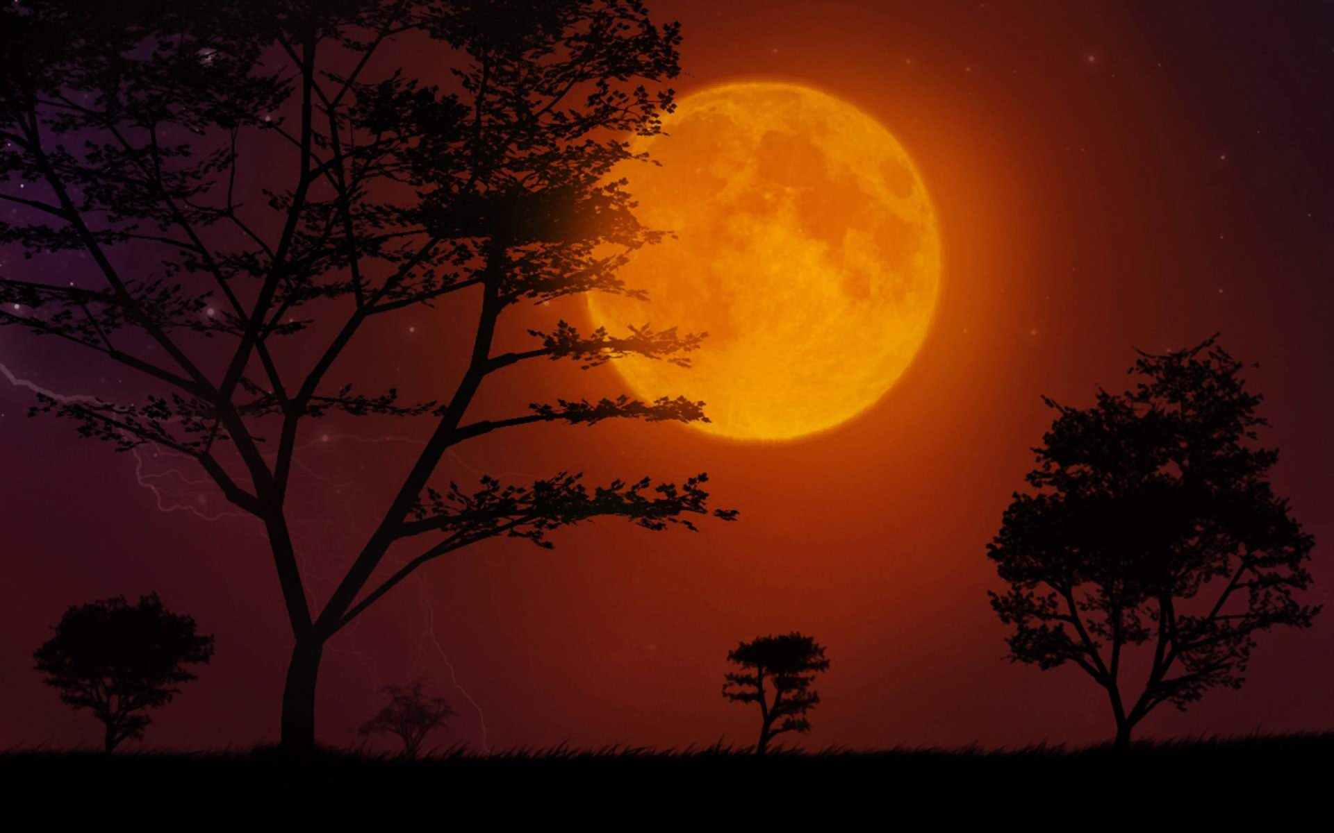 Artistic Moon HD Wallpaper | Background Image