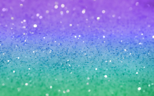 HD wallpaper of a gradient glitter backdrop transitioning from green to purple.