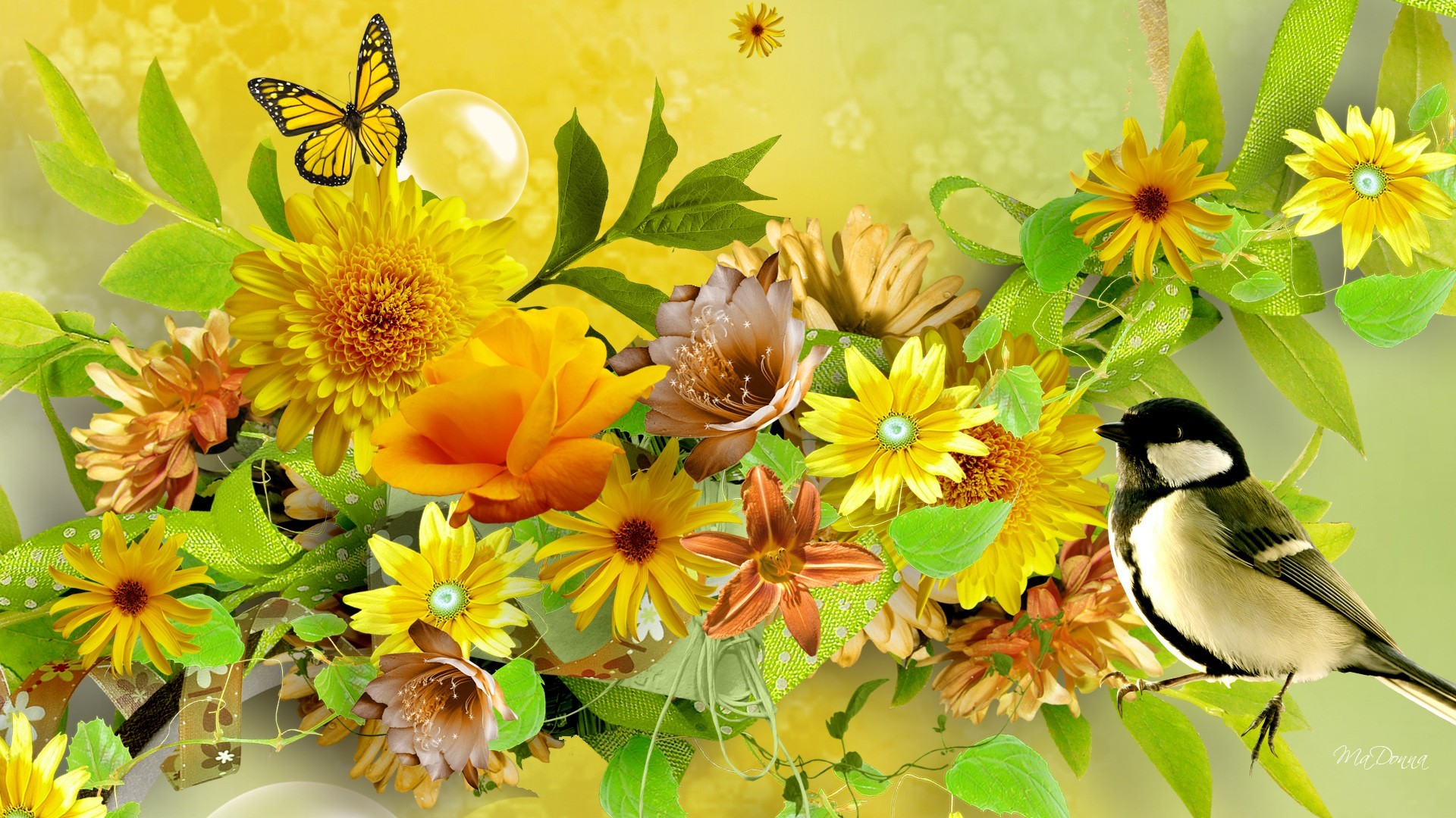 Spring Collage by Ma Donna
