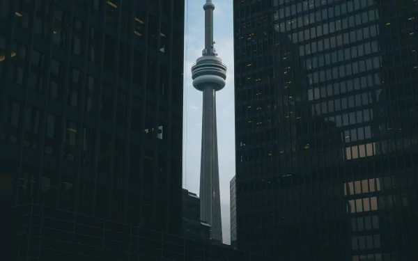 man made CN Tower HD Desktop Wallpaper | Background Image