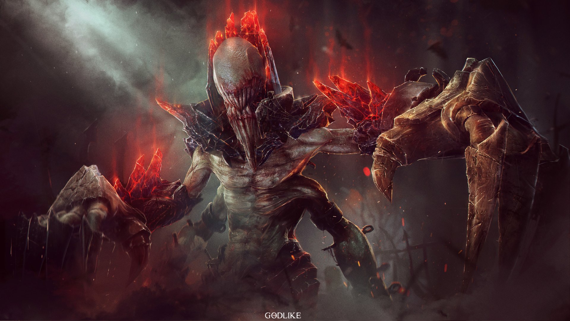 Download Creature Video Game The Godlike 4k Ultra HD Wallpaper