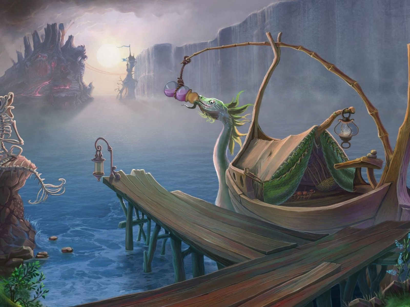 Download Video Game Witch's Pranks: Frog's Fortune Wallpaper