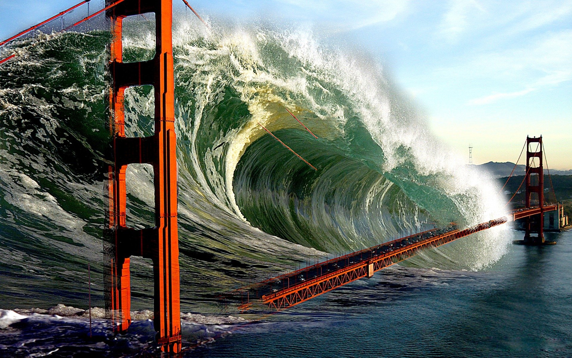 5 Tsunami HD Wallpapers | Background Images - Wallpaper Abyss