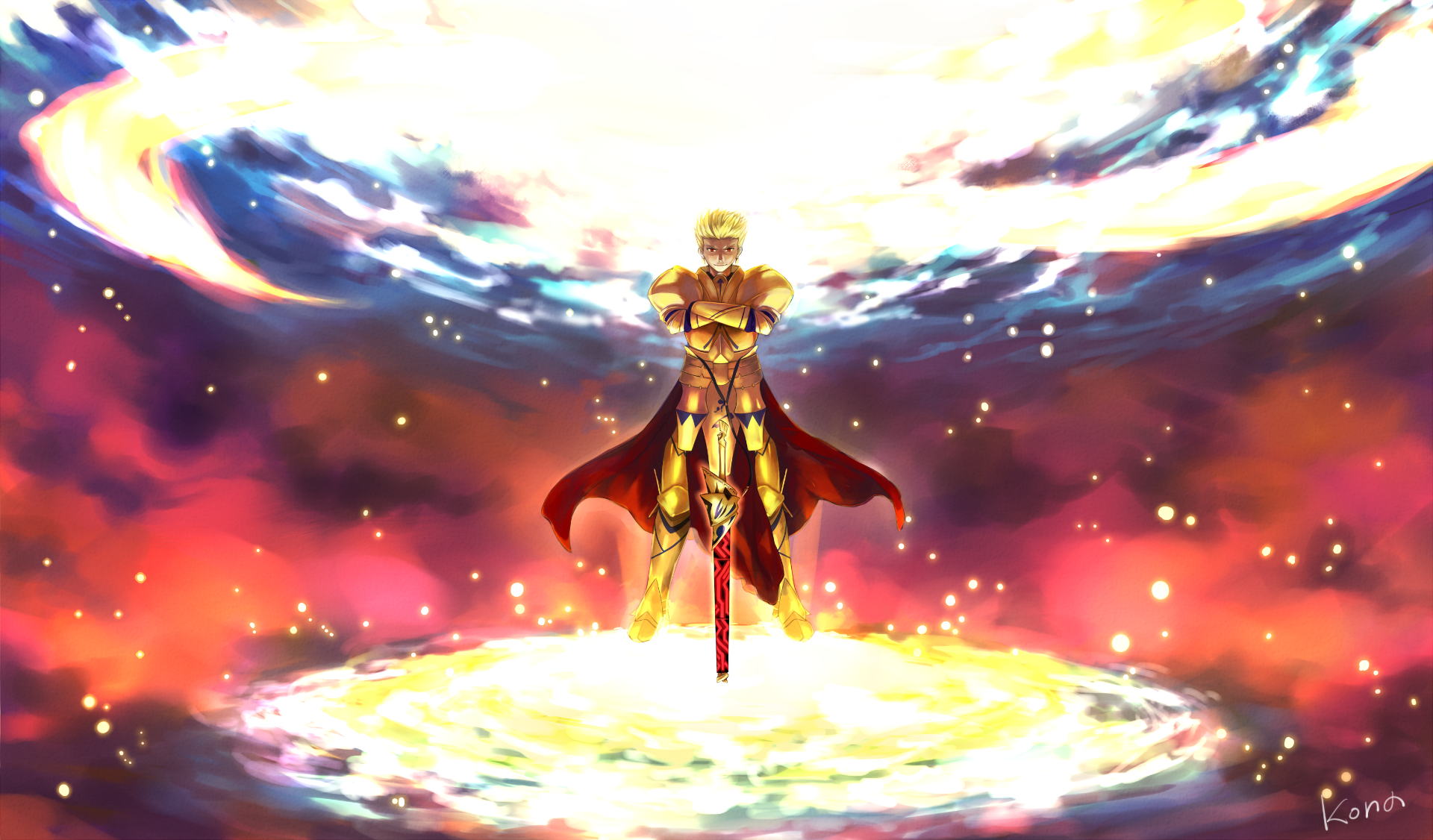 116 Gilgamesh Fate Series Hd Wallpapers Background Images Wallpaper Abyss