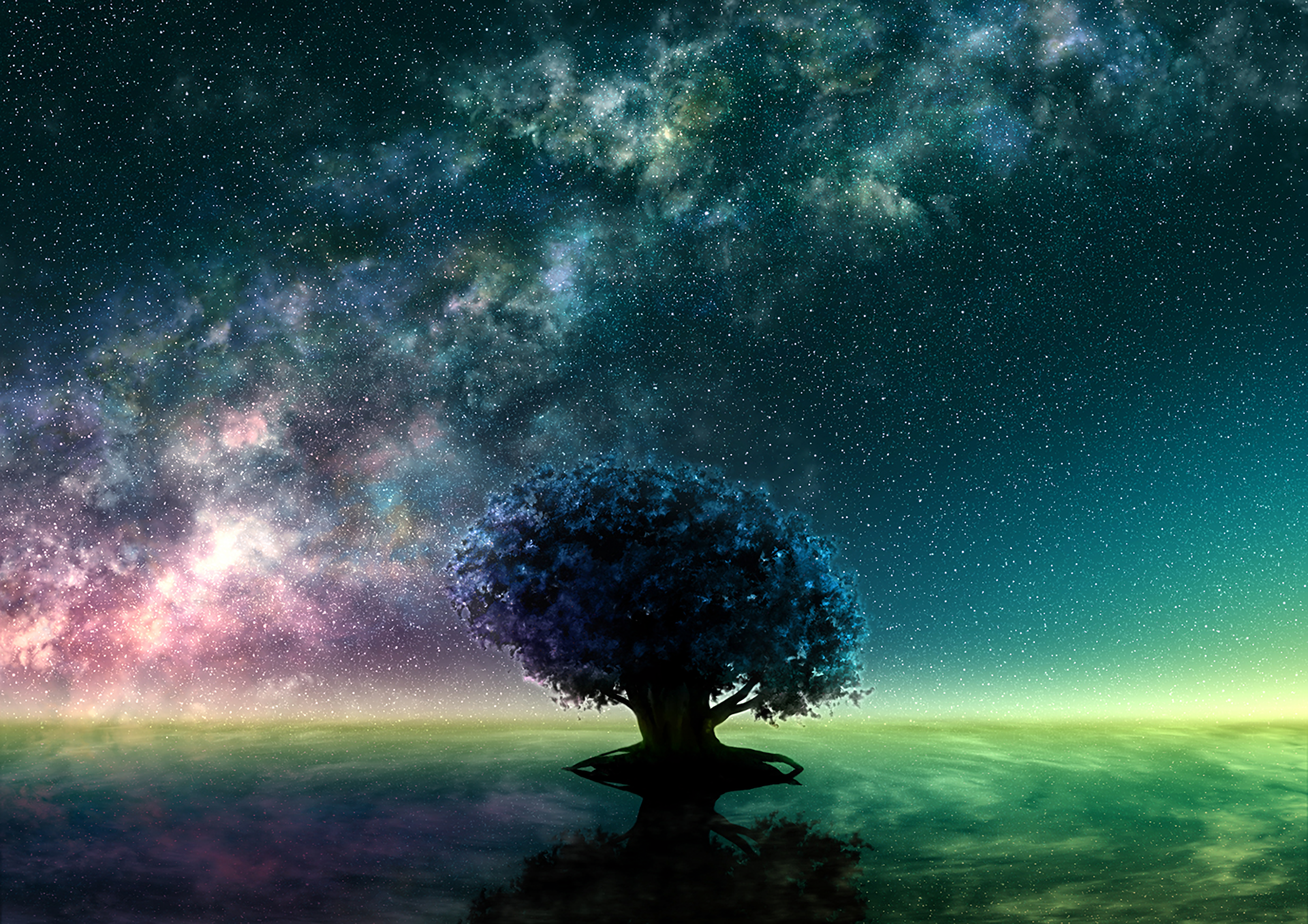 Anime Tree HD Wallpaper | Background Image